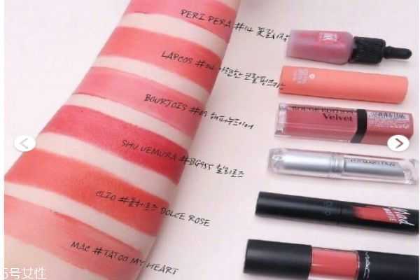什么颜色的口红接近唇色？接近唇色的口红色号有哪些