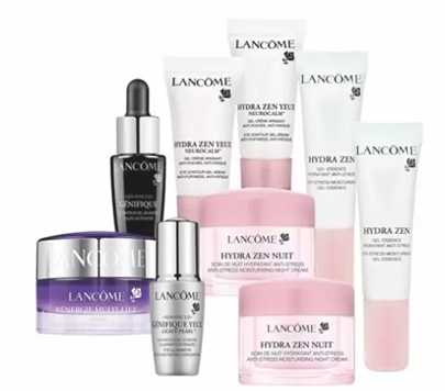 兰蔻护肤品有几个系列？