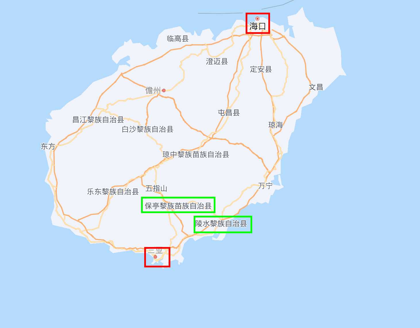 三亚离哪个城市最近 三亚离哪个城市最近