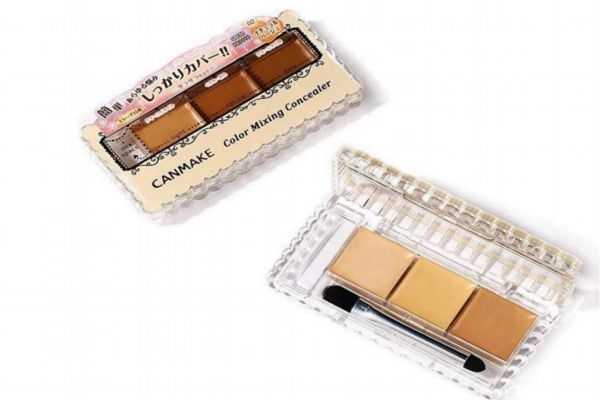 canmake遮瑕色号1还是2?canmake三色遮瑕自然色 canmake遮瑕色号1还是2?canmake三色遮瑕自然色