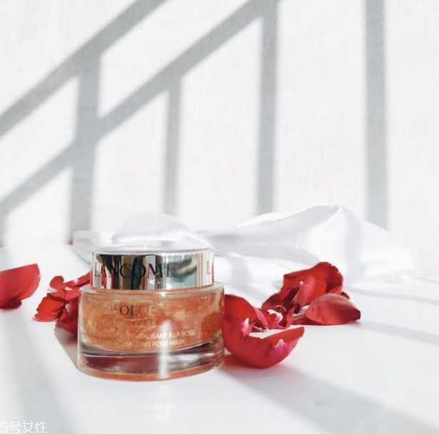 兰蔻玫瑰花瓣面膜作用