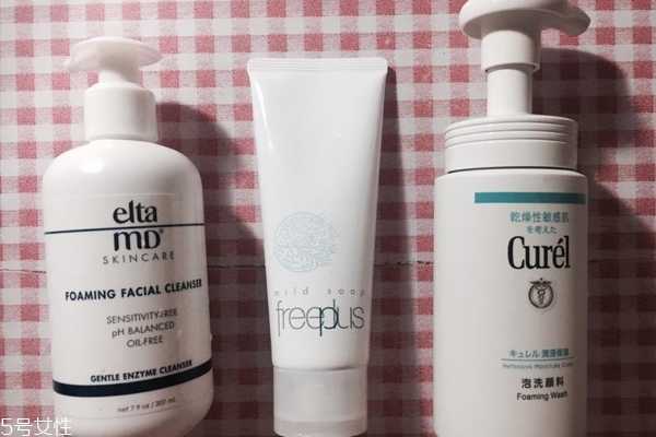 洗面奶和洁面乳有什么区别