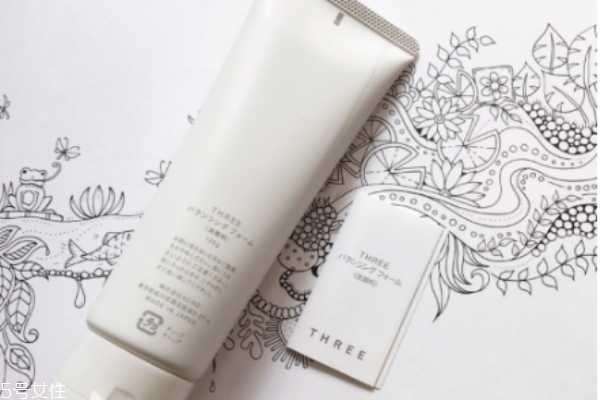 three洗面奶怎么样