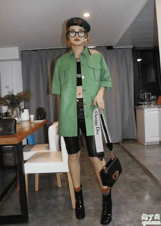 皮衣怎么穿搭 女生秋冬季皮衣搭配技巧4