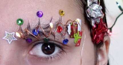 圣诞主题眉毛图片大全 圣诞主题眉毛怎么画教程 圣诞主题眉毛图片大全 圣诞主题眉毛怎么画教程