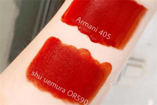 植村秀590和阿玛尼405哪个好看 植村秀590和阿玛尼405哪个好看