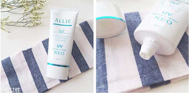 allie防晒霜和安耐晒对比测评