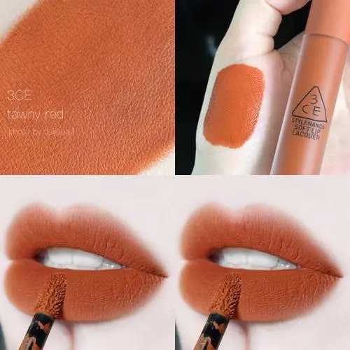 3CE蜜桃南瓜色丝绒唇釉怎么样? 3CE蜜桃南瓜色丝绒唇釉怎么样?