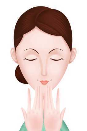 涂护肤品的正确手法