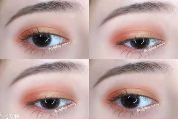 双色眼影怎么画？