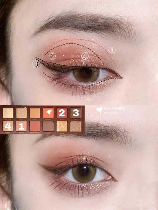 完美日记狐狸眼影盘教程 完美日记狐狸眼影盘教程