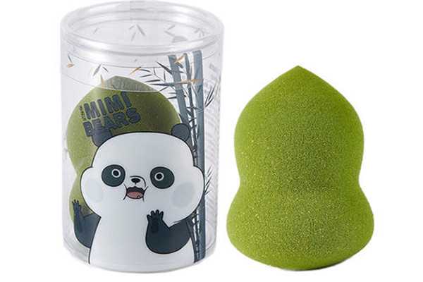 迷迷熊金粉美妆蛋软吗？迷迷熊金粉美妆蛋吃粉吗