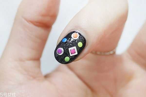 复古橘美甲教程，莫兰迪色丝绒美甲教程