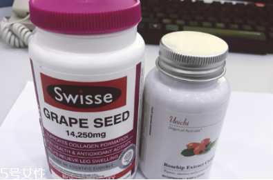 unichi玫瑰果和葡萄籽能一起服用吗 搭配功效翻倍