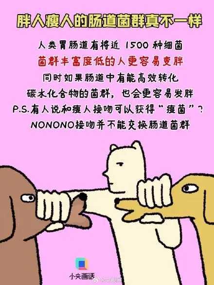 和瘦的人亲嘴真能变瘦吗