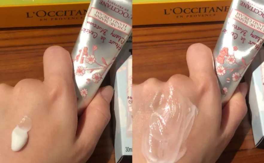 loccitane甜蜜樱花护手霜