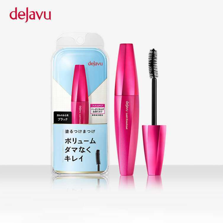 dejavu黛佳碧日本进口瞬密睫毛膏防水持久耐汗浓密长卷翘持久不易晕染 漆黑色