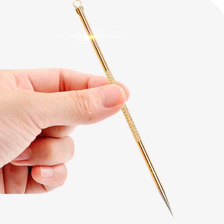 粉刺针怎么去黑头？