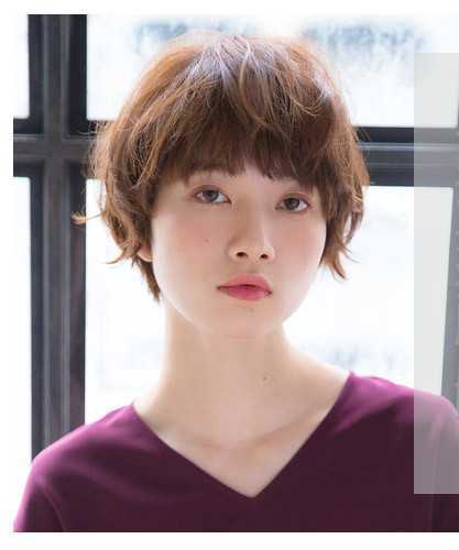 胖圆脸显瘦短发发型图片参考 胖圆脸剪什么短发好看