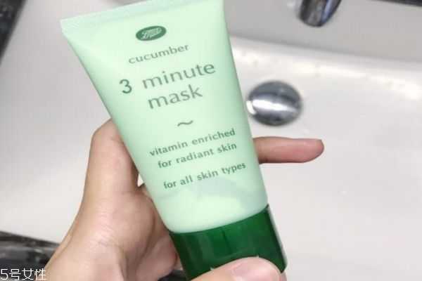 boots小黄瓜三分钟面膜怎么样