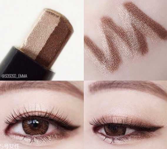 双色眼影怎么画？