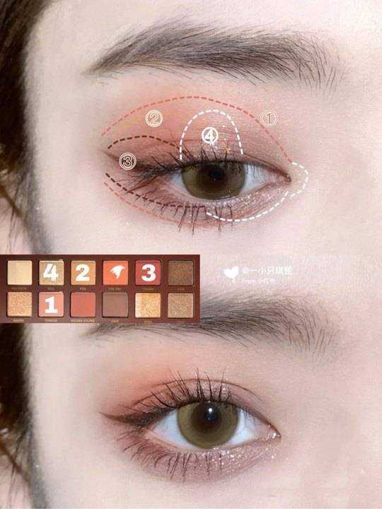 完美日记狐狸眼影盘教程 完美日记狐狸眼影盘教程