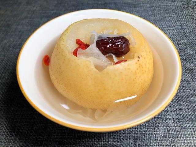 冰糖雪梨放白糖可以吗