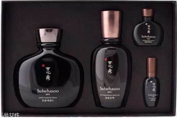 雪花秀男士套装怎么用