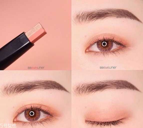 双色眼影怎么画？