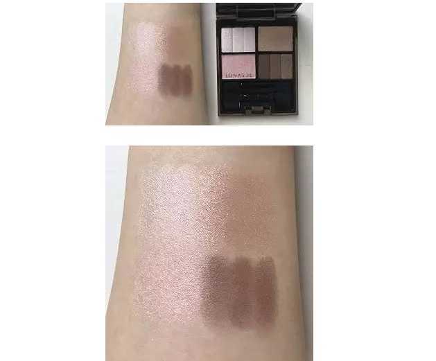 lunasol眼影真假分辨 lunasol眼影全试色