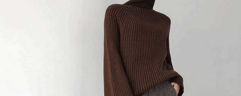 咖啡色毛衣适合搭配什么大衣 咖啡色毛衣适合搭配什么大衣