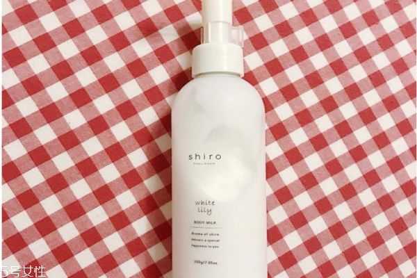 shiro身体乳孕妇可以用吗