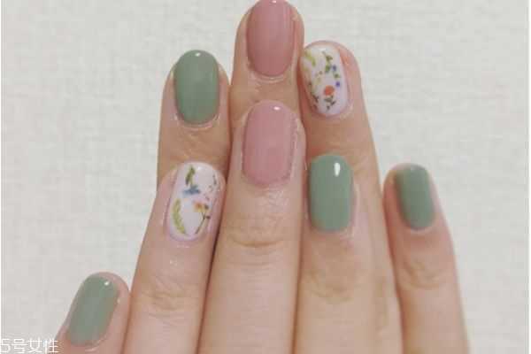 干花美甲有哪些？干花美甲图片大全