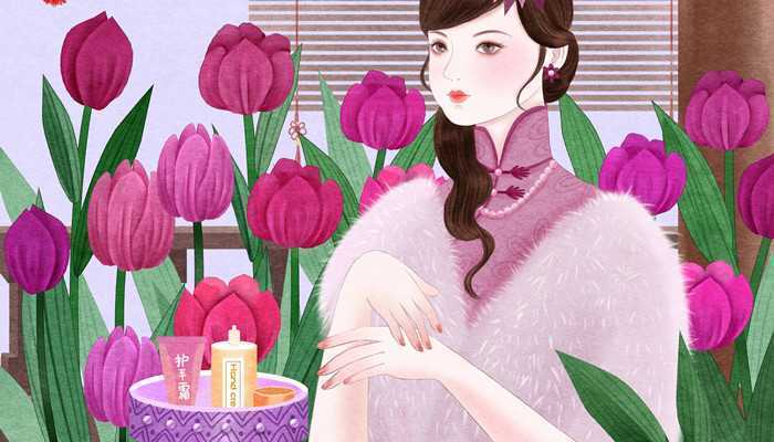 护手霜可以涂菊花吗