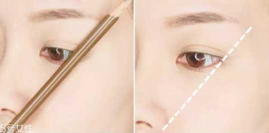 细长眉毛怎么画？细眉毛画法图解