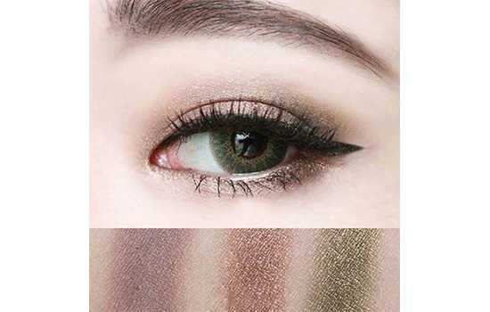 眼影颜色搭配和画法图 眼影颜色搭配图片大全