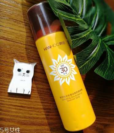 防晒喷雾防汗吗