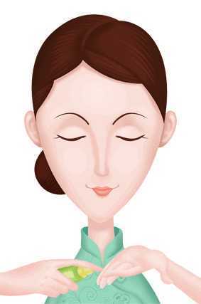 涂护肤品的正确手法