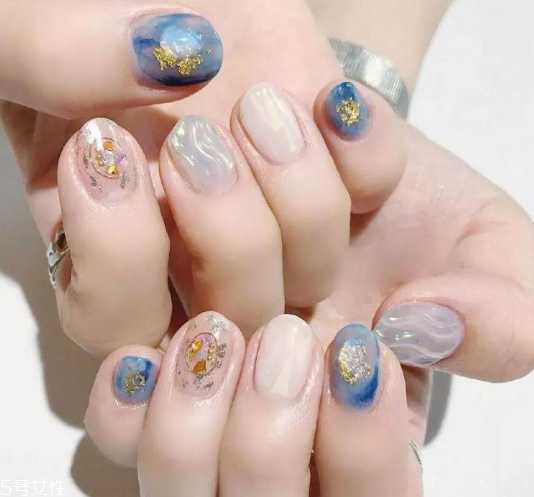 晕染美甲怎么做？梦幻星座美甲教程