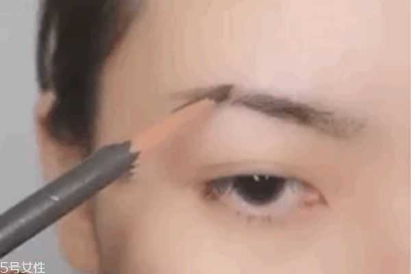细长眉毛怎么画？细眉毛画法图解