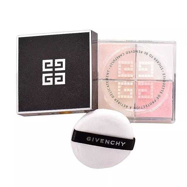 纪梵希四色散粉专柜价格及使用方法