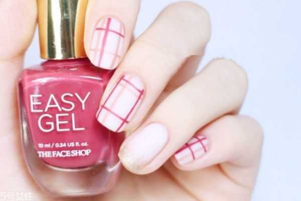 日系田园风美甲怎么做？丝绒美甲做法教程