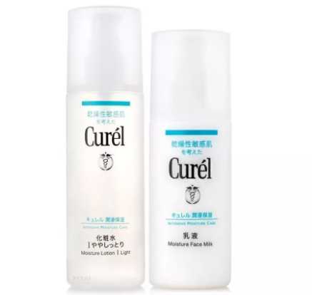 珂润浸润保湿化妆水乳