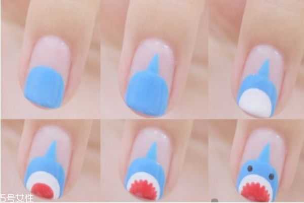 卡通手绘美甲怎么做？动物图案卡通美甲怎么做
