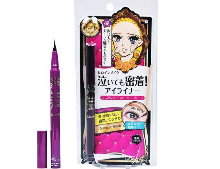 kissme眼线笔很难出水干了怎么办