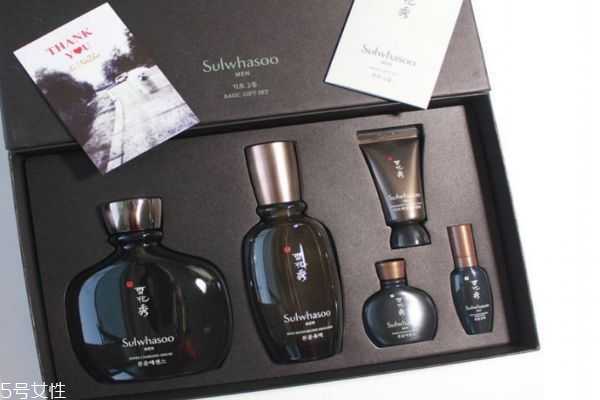 雪花秀男士套装怎么用