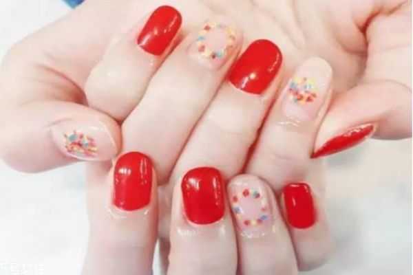 干花美甲有哪些？干花美甲图片大全