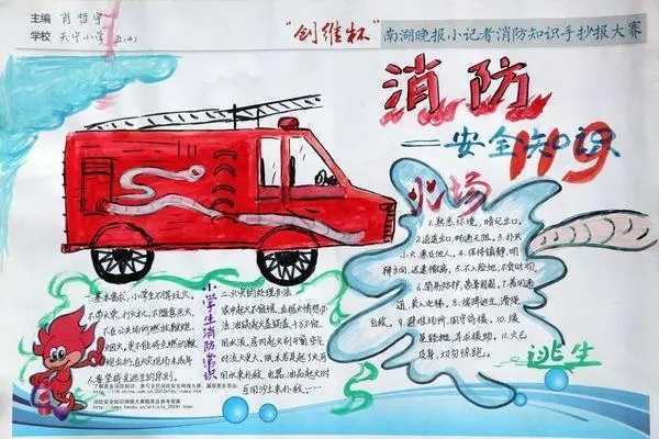 消防安全手抄报及内容