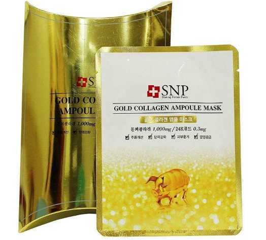 /snp金色胶原蛋白面膜