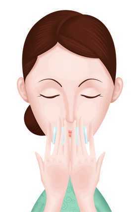 涂护肤品的正确手法